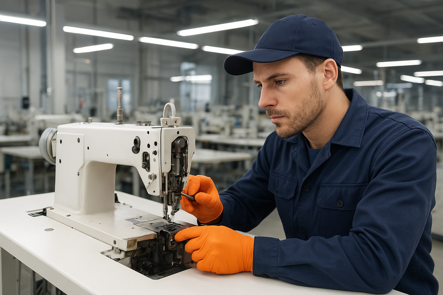 Bảo trì và sửa chữa máy may